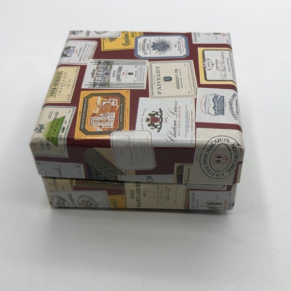 Magnificent Mouchoirs Cufflinks Chateau 1985 Unisex - Picture 10 of 13